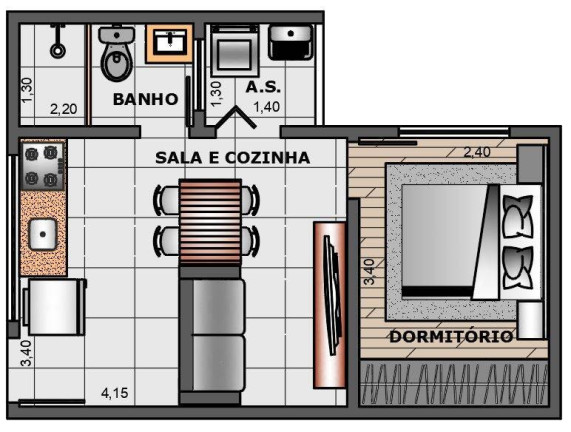 Imagem Apartamento com 1 Quarto à Venda, 31 m² em Vila Bela - São Paulo Imagem Apartamento com 1 Quarto à Venda, 31 m² em Vila Bela - São Paulo