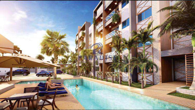 Imagem Apartamento com 2 Quartos à Venda, 64 m² em Guarajuba - Camaçari