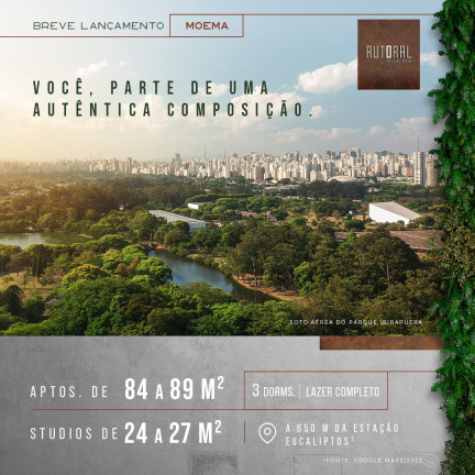 Imagem Apartamento com 3 Quartos à Venda, 83 m² em Moema - São Paulo Imagem Apartamento com 3 Quartos à Venda, 83 m² em Moema - São Paulo