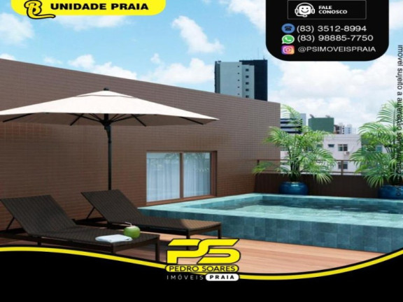 Imagem Apartamento com 1 Quarto à Venda, 33 m² em Jardim Oceania - João Pessoa