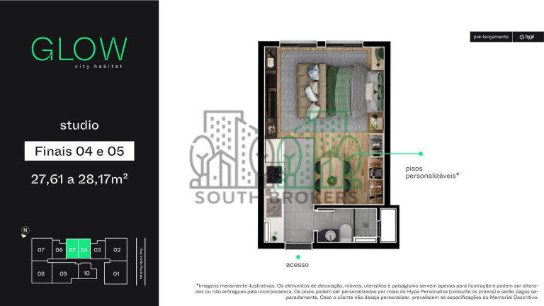 Imagem Apartamento com 2 Quartos à Venda, 56 m² em Novo Mundo - Curitiba Imagem Apartamento com 2 Quartos à Venda, 56 m² em Novo Mundo - Curitiba
