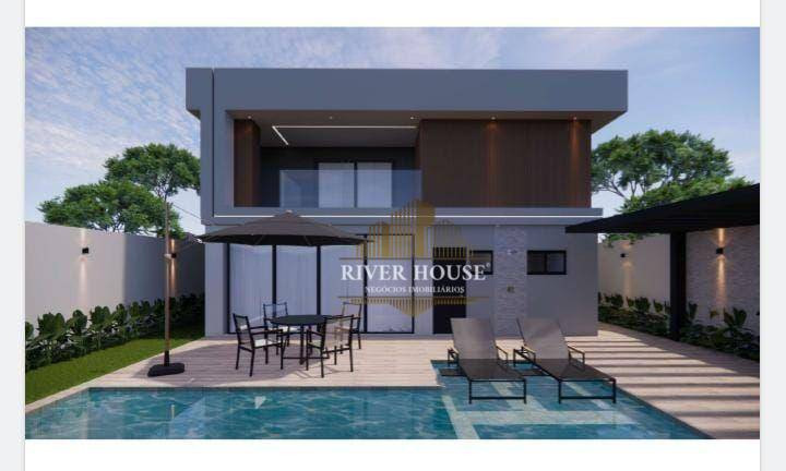 Imagem Casa com 3 Quartos à Venda, 354 m² em Condomínio Residencial Florais Da Mata - Várzea Grande