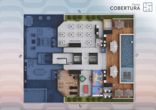 Imagem Apartamento com 3 Quartos à Venda, 77 m² em Intermares - Cabedelo Imagem Apartamento com 3 Quartos à Venda, 77 m² em Intermares - Cabedelo