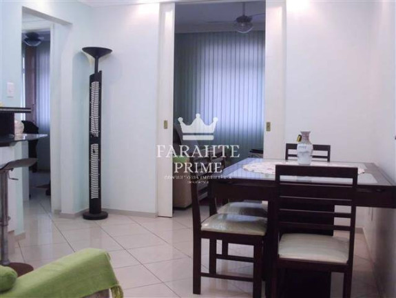 Imagem Apartamento com 1 Quarto à Venda, 54 m² em Gonzaga - Santos Imagem Apartamento com 1 Quarto à Venda, 54 m² em Gonzaga - Santos