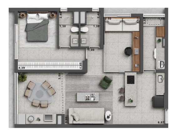 Imagem Apartamento com 2 Quartos à Venda, 82 m² em Pinheiros - São Paulo Imagem Apartamento com 2 Quartos à Venda, 82 m² em Pinheiros - São Paulo