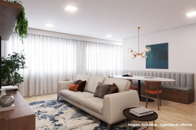 Apartamento com 3 Quartos à Venda, 117 m² em Jardim Paulista - São Paulo