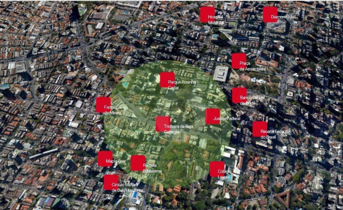 Imagem Terreno à Venda, 1.050 m² em Gutierrez - Belo Horizonte