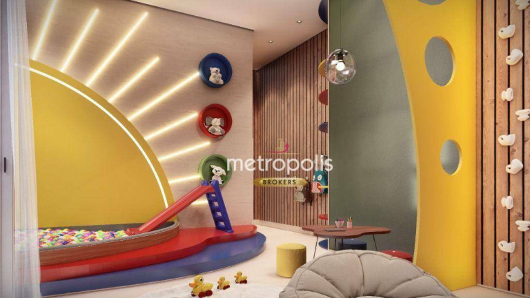 Imagem Cobertura com 3 Quartos à Venda, 176 m² em Vila Valparaíso - Santo André