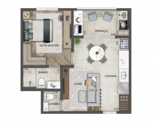 Imagem Cobertura com 3 Quartos à Venda, 187 m² em Butantã - São Paulo