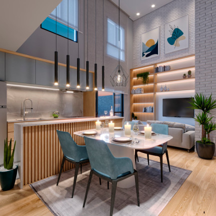 Imagem Cobertura com 3 Quartos à Venda, 117 m² em Santa Felicidade - Curitiba