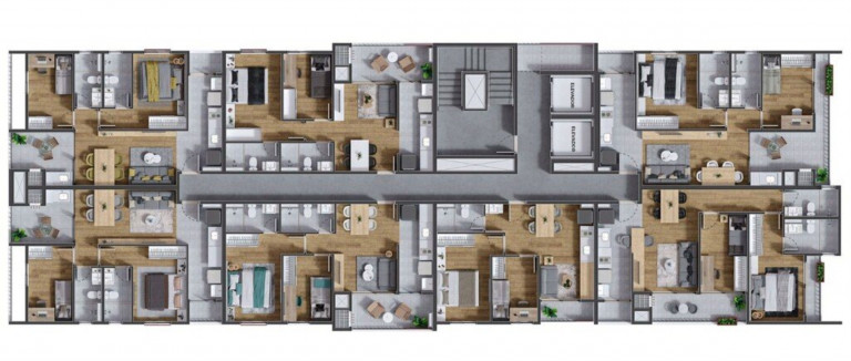 Imagem Imóvel com 2 Quartos à Venda, 40 m² em água Verde - Curitiba Imagem Imóvel com 2 Quartos à Venda, 40 m² em água Verde - Curitiba