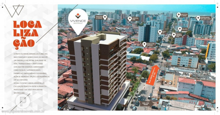 Imagem Apartamento com 3 Quartos à Venda, 88 m² em Ponta Verde - Maceió Imagem Apartamento com 3 Quartos à Venda, 88 m² em Ponta Verde - Maceió