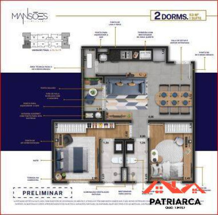 Imagem Apartamento com 2 Quartos à Venda, 53 m² em Mansões Santo Antonio - Campinas Imagem Apartamento com 2 Quartos à Venda, 53 m² em Mansões Santo Antonio - Campinas
