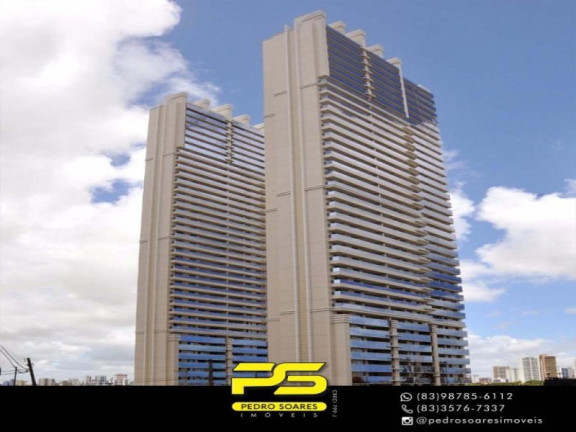 Apartamento com 3 Quartos à Venda, 72 m² em Altiplano Cabo Branco - João Pessoa