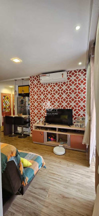 Imagem Apartamento com 1 Quarto à Venda, 50 m² em Vila Mathias - Santos