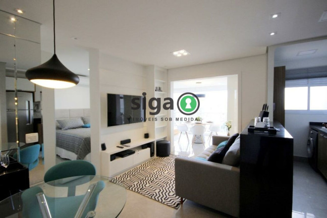 Imagem Apartamento com 1 Quarto para Alugar, 56 m² em Itaim - São Paulo Imagem Apartamento com 1 Quarto para Alugar, 56 m² em Itaim - São Paulo