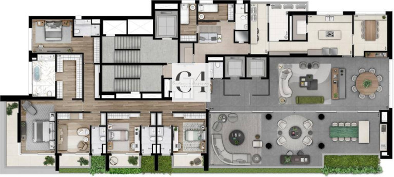 Imagem Cobertura com 5 Quartos à Venda, 500 m² em Vila Nova Conceição - São Paulo Imagem Cobertura com 5 Quartos à Venda, 500 m² em Vila Nova Conceição - São Paulo