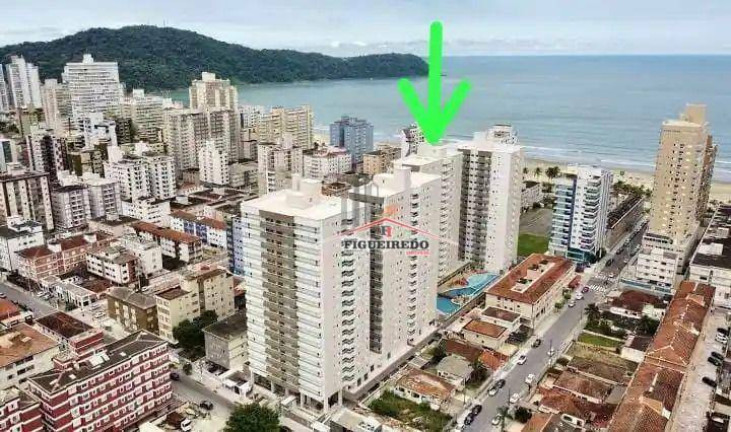 Imagem Apartamento com 2 Quartos à Venda, 74 m² em Canto Do Forte - Praia Grande