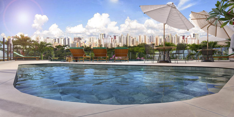 Imagem Apartamento com 2 Quartos à Venda, 61 m² em Vila Rosa - Goiânia