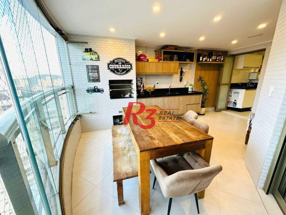 Imagem Apartamento com 3 Quartos à Venda, 118 m² em Canto Do Forte - Praia Grande