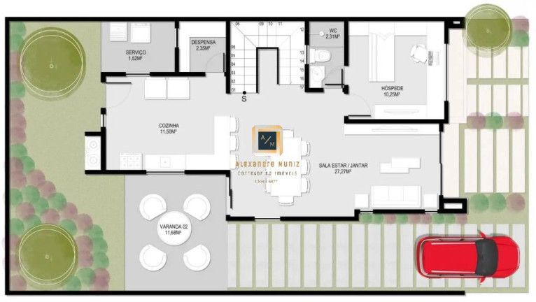 Imagem Casa de Condomínio com 4 Quartos à Venda, 128 m² em Amador - Eusébio Imagem Casa de Condomínio com 4 Quartos à Venda, 128 m² em Amador - Eusébio