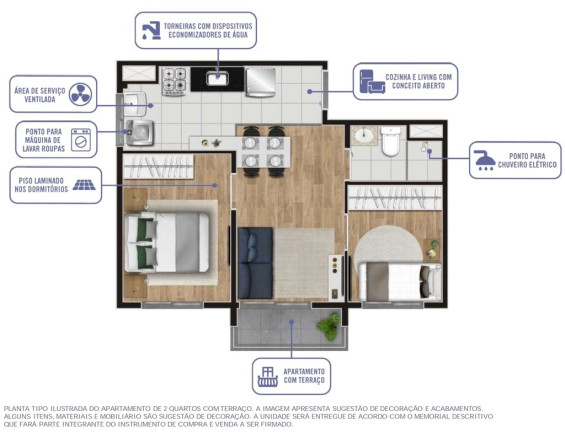 Imagem Apartamento com 2 Quartos à Venda, 36 m² em Vila Inglesa - São Paulo