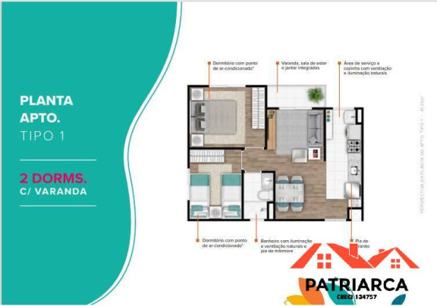 Imagem Apartamento com 2 Quartos à Venda, 41 m² em Jardim García - Campinas Imagem Apartamento com 2 Quartos à Venda, 41 m² em Jardim García - Campinas
