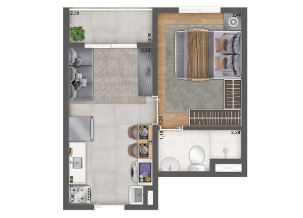 Imagem Apartamento com 1 Quarto à Venda, 27 m² em Penha - São Paulo Imagem Apartamento com 1 Quarto à Venda, 27 m² em Penha - São Paulo