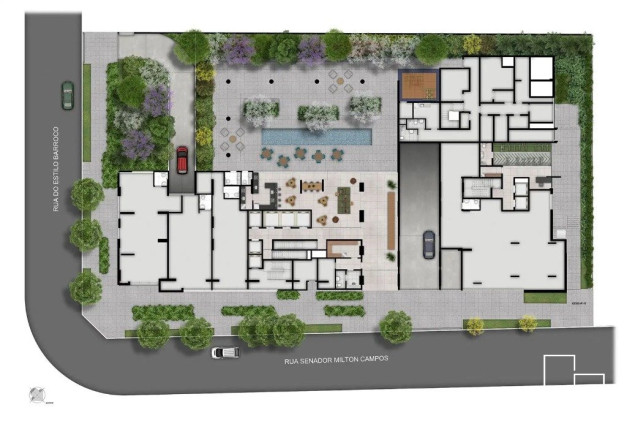 Imagem Apartamento com 1 Quarto para Alugar,  em Brooklin - São Paulo