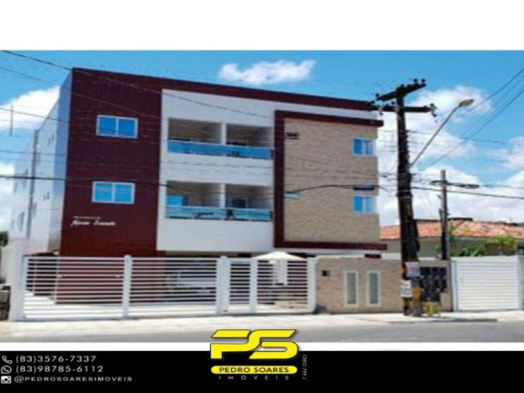 Apartamento com 2 Quartos à Venda, 56 m² em Cristo Redentor - João Pessoa