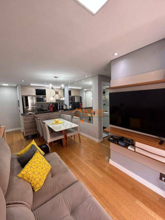 Imagem Apartamento com 3 Quartos à Venda, 62 m² em Jardim Bela Vista - Guarulhos