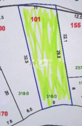 Terreno à Venda, 316 m² em Vila Eldízia - Santo André