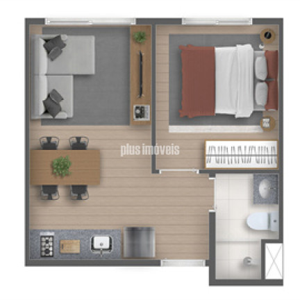 Imagem Apartamento com 1 Quarto à Venda, 26 m² em Bela Vista - São Paulo Imagem Apartamento com 1 Quarto à Venda, 26 m² em Bela Vista - São Paulo