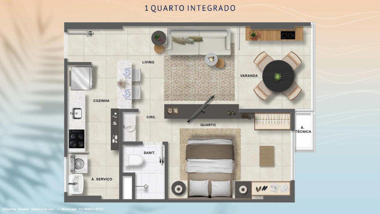 Imagem Apartamento com 2 Quartos à Venda, 58 m² em Jaguaribe - Salvador