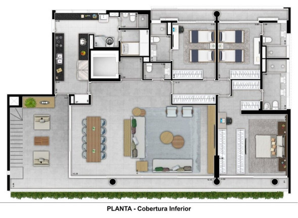 Imagem Apartamento com 3 Quartos à Venda, 252 m² em Cidade Jardim - São Paulo Imagem Apartamento com 3 Quartos à Venda, 252 m² em Cidade Jardim - São Paulo