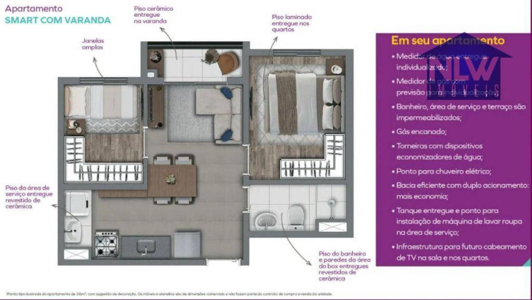 Imagem Apartamento com 2 Quartos à Venda, 40 m² em Freguesia Do ó - São Paulo