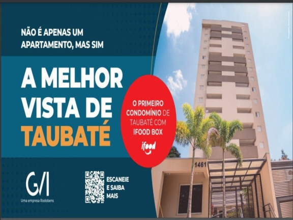 Imagem Apartamento com 2 Quartos à Venda, 62 m² em Cidade Jardim - Taubaté