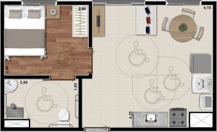 Imagem Apartamento com 2 Quartos à Venda, 33 m² em Jabaquara - São Paulo
