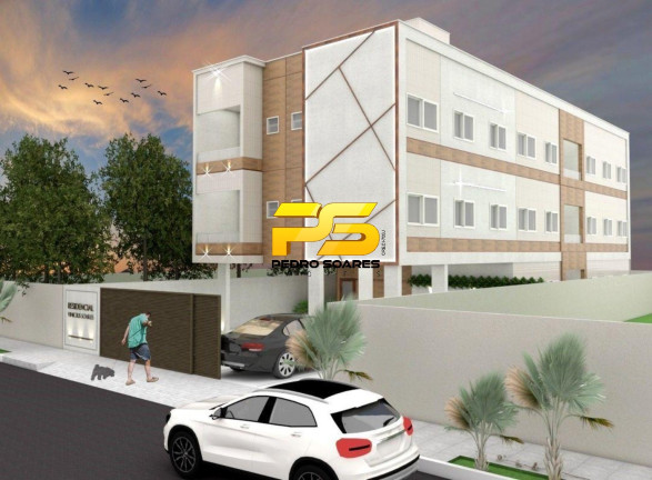 Imagem Apartamento com 2 Quartos à Venda, 53 m² em Portal Do Sol - João Pessoa