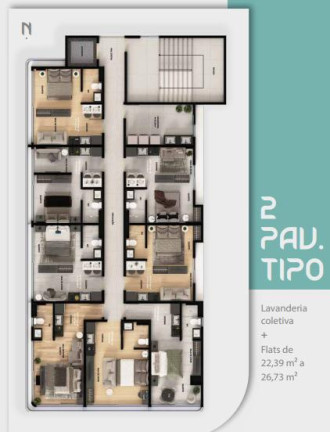 Imagem Apartamento com 1 Quarto à Venda, 1 m² em Poço - Cabedelo