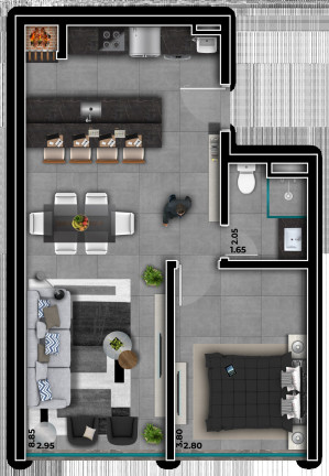 Imagem Apartamento com 2 Quartos à Venda, 71 m² em Atlântida - Xangri-lá Imagem Apartamento com 2 Quartos à Venda, 71 m² em Atlântida - Xangri-lá