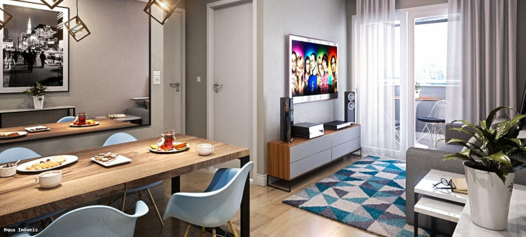 Apartamento com 2 Quartos à Venda, 53 m² em Vila Tibirica - Santo André