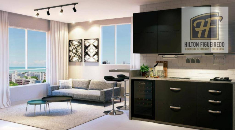Imagem Apartamento com 2 Quartos à Venda, 53 m² em Bessa - João Pessoa