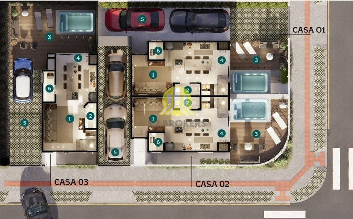 Imagem Casa com 3 Quartos à Venda, 182 m² em Ariribá - Balneário Camboriú