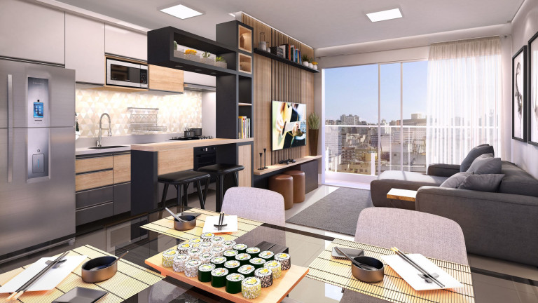 Imagem Apartamento com 2 Quartos à Venda, 65 m² em Farroupilha - Porto Alegre