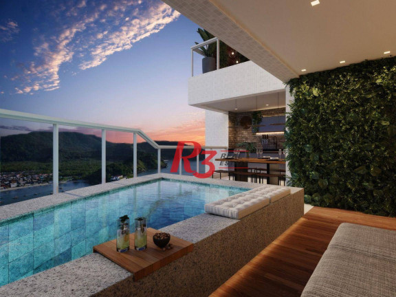 Imagem Cobertura com 3 Quartos à Venda, 214 m² em Ponta Da Praia - Santos Imagem Cobertura com 3 Quartos à Venda, 214 m² em Ponta Da Praia - Santos