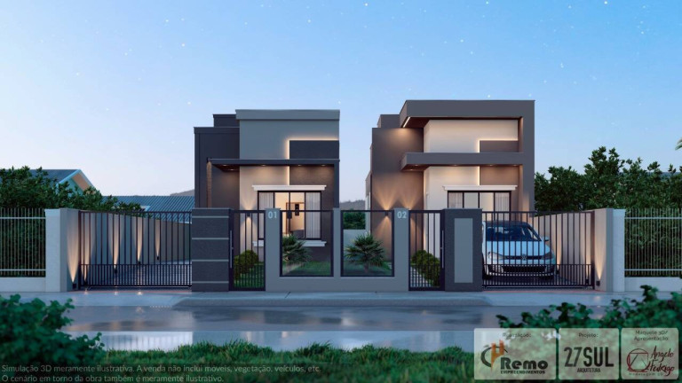 Imagem Casa com 3 Quartos à Venda, 81 m² em Dom Geraldo - Tijucas