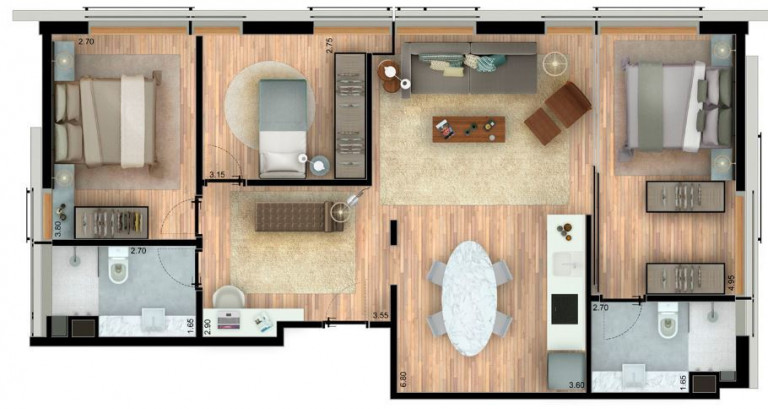 Imagem Cobertura com 3 Quartos à Venda, 115 m² em Moema - São Paulo