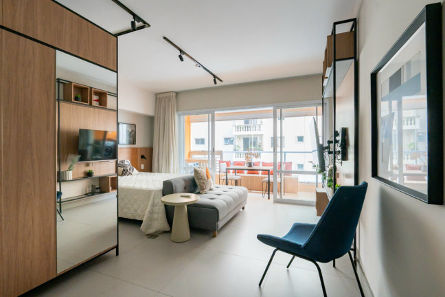 Imagem Imóvel com 1 Quarto à Venda, 45 m² em Campo Belo - São Paulo