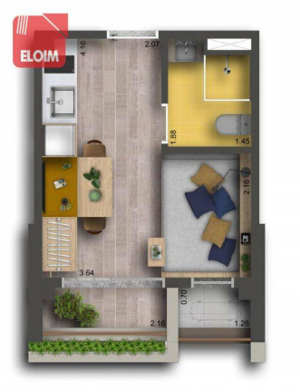 Imagem Studio à Venda, 20 m² em Jardins - São Paulo